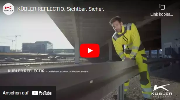 KÜBLER REFLECTIQ: auffallende Kollektion | KÜBLER Workwear