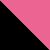 zwart/roze