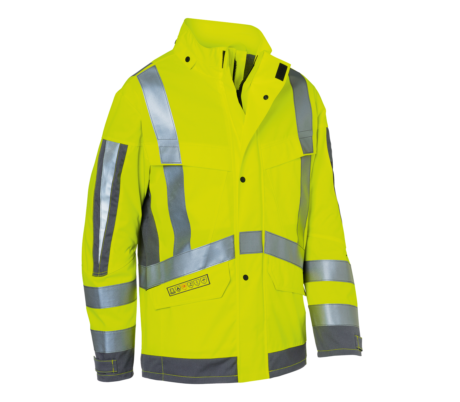 KÜBLER PROTECTIQ HIGH VIS Wetterjacke ARC2 PSA 3 KÜBLER PROTECTIQ HIGH VIS Wetterjacke ARC2 PSA 3