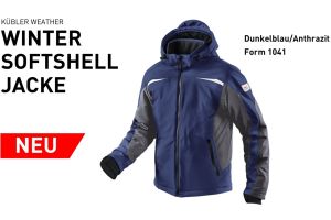 KÜBLER ERWEITERT WINTER SOFTSHELL JACKE UM WEITERE FARBSTELLUNG