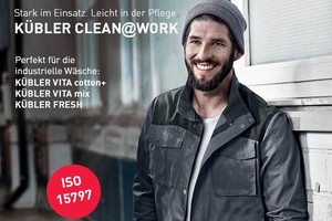 STARK IM EINSATZ LEICHT IN DER PFLEGE - KÜBLER CLEAN@WORK JETZT AB LAGER LIEFERBAR