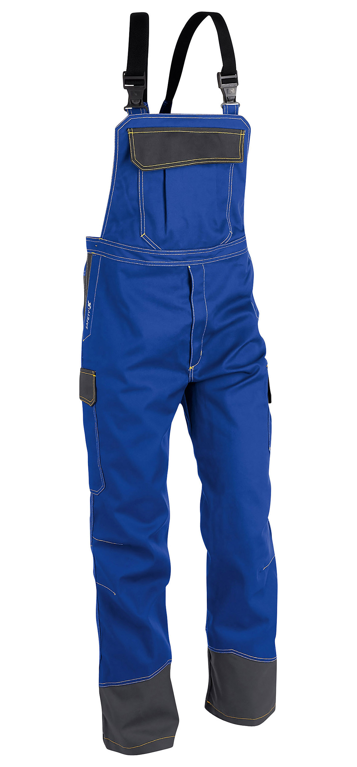 kbl.blau/anthrazit SAFETY Latzhose | 102 | 6 3 PSA | 8413-4697-11-102 3780