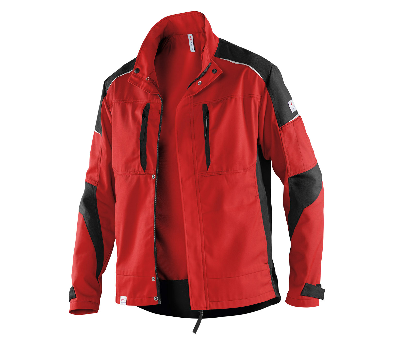 KÜBLER ACTIVIQ Jacke | mittelrot/schwarz | XS | 1250 5365-5599-30-XS