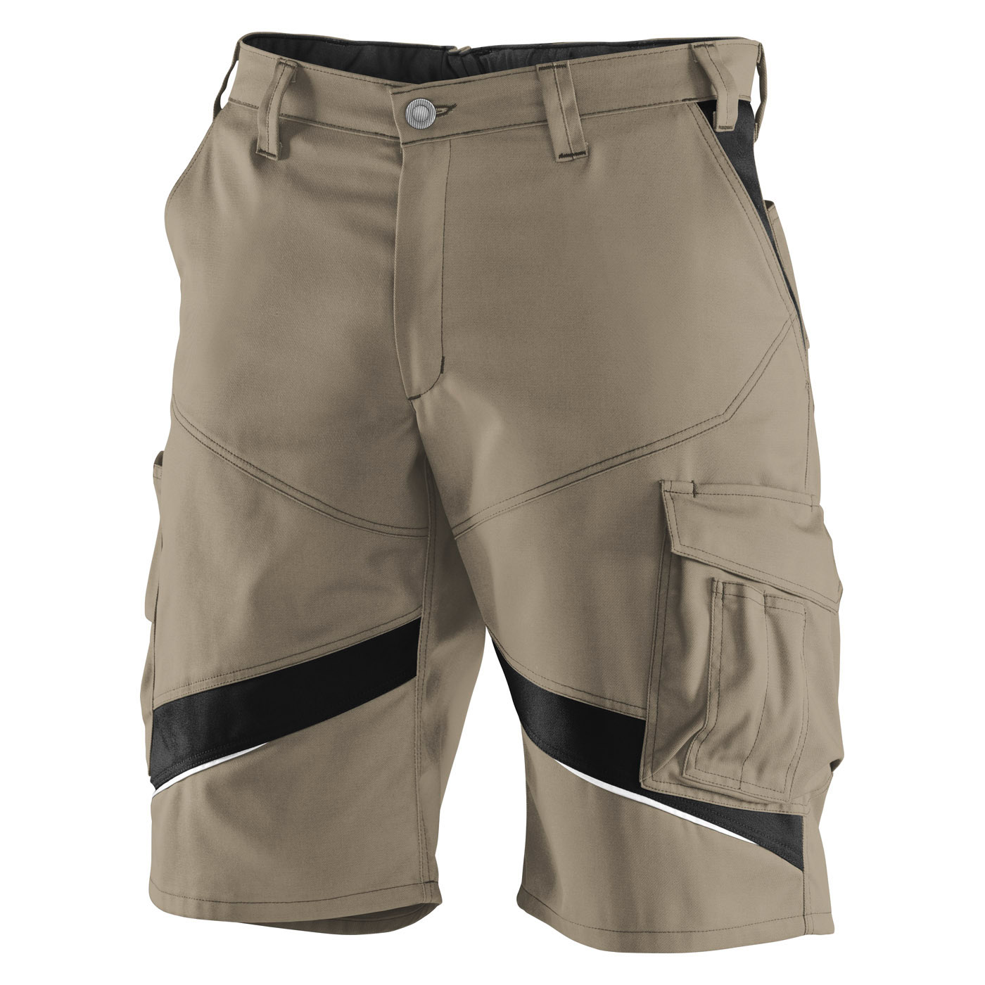 KÜBLER ACTIVIQ Shorts | sandbraun/schwarz | 114 | 2450 5365-2599-11-114