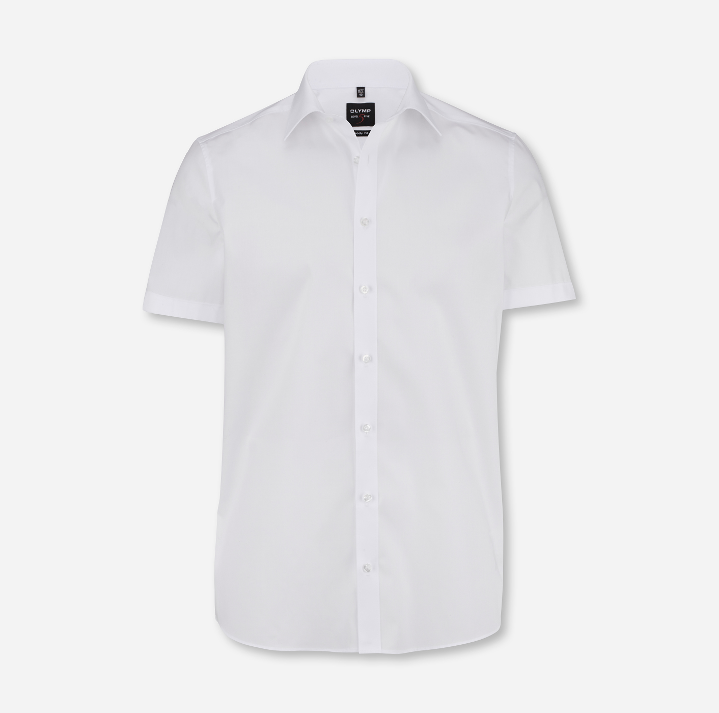Hemd Level 5 body fit kurzarm