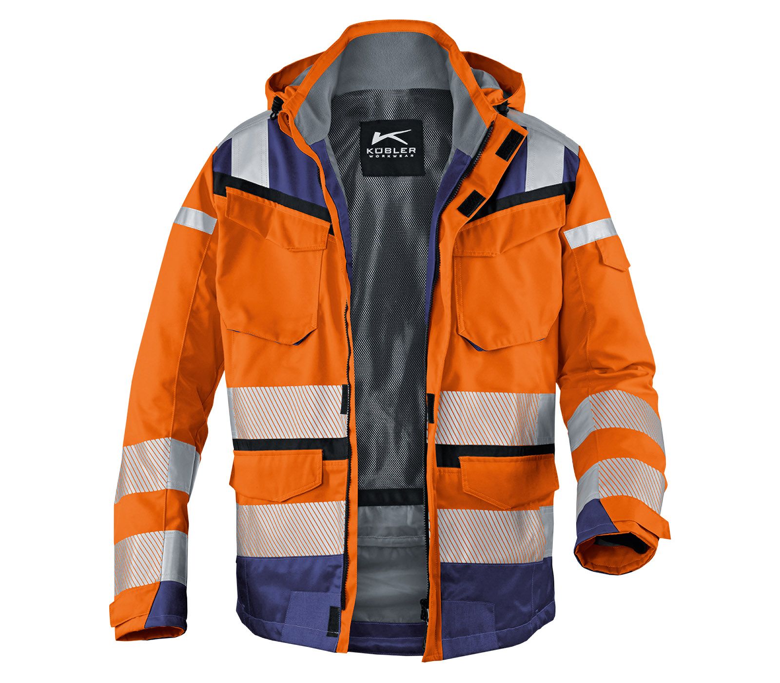 KÜBLER REFLECTIQ Weather Jacket SYMPATEX® PPE 2