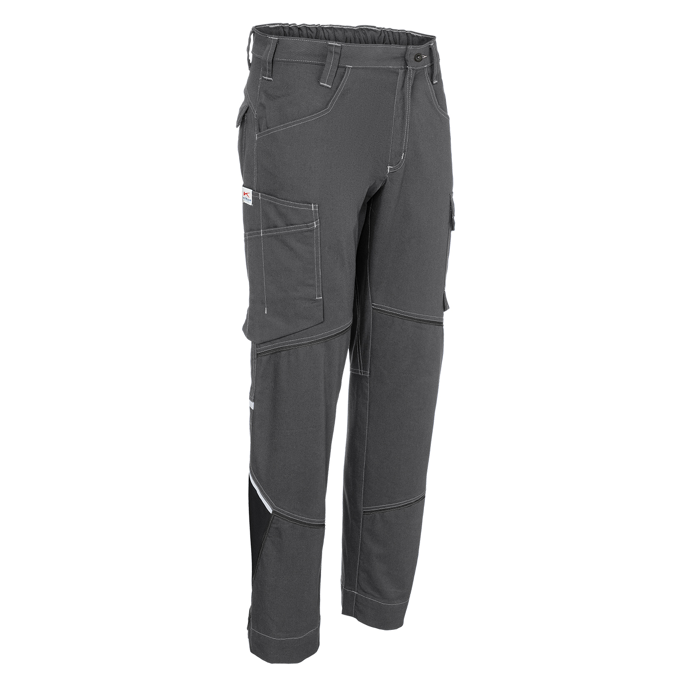 Paul H. Kübler Bekleidungswerk Pantaloni, Warnorange/Antracite, 2 Mesi Donna Paul H. Kübler Bekleidungswerk Pantaloni, Warnorange/Antracite, 2 Mesi Donna