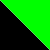 czarny/neonowa zieleń