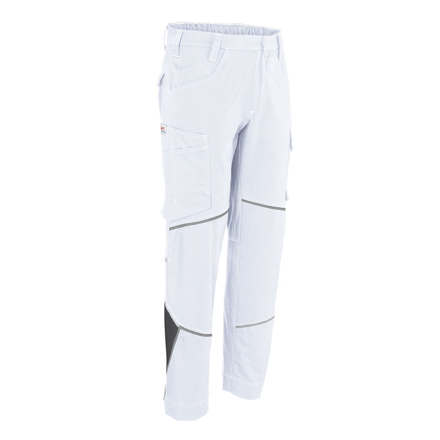 KÜBLER Pantalone Da Lavoro Donna Con Ginocchia Preformate - Modello Hose In Misto Poliestere Cotone, Nero/Antracite, Taglia 54 - 3